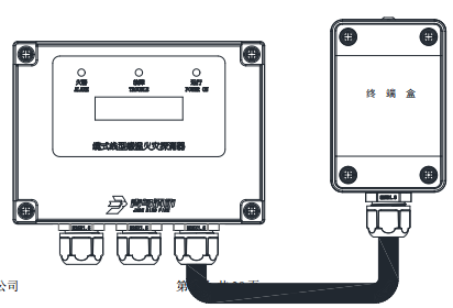 山西青鳥JTW-LCD-JBF4310-1纜式線型感溫火災探測器接線安裝技術