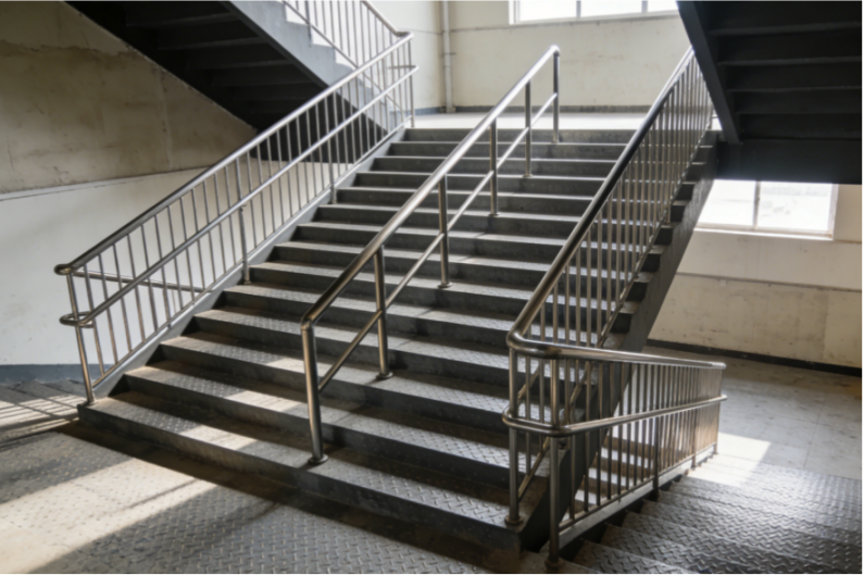 江西疏散樓梯凈寬超過一定數(shù)值，應(yīng)加裝中間扶手